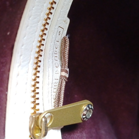 Henri Bendel 712 Zip Tote Laptop Bag  Burgundy - Picture 13 of 17